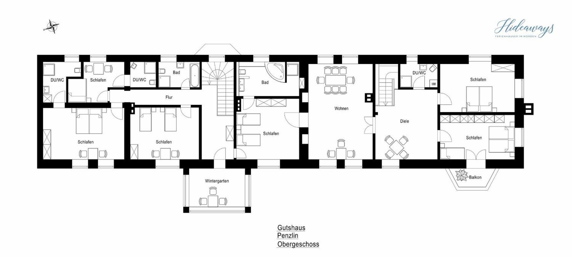 Gutshaus Penzlin Villa Meyenburg  Bagian luar foto